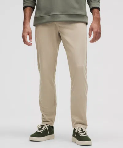 Lululemon Abc Warpstreme Slim-fit Pull-on Pants Regular In Neutral