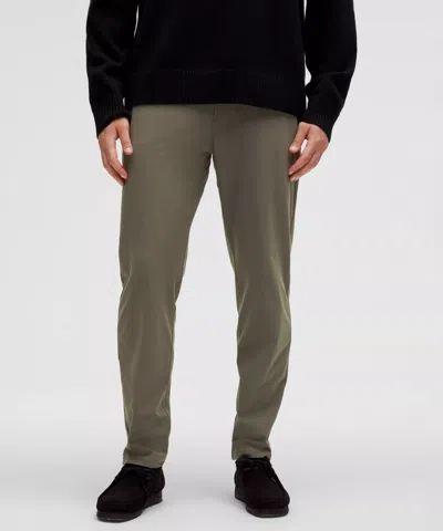 Lululemon Abc Warpstreme Slim-fit Pull-on Pants Regular In Green