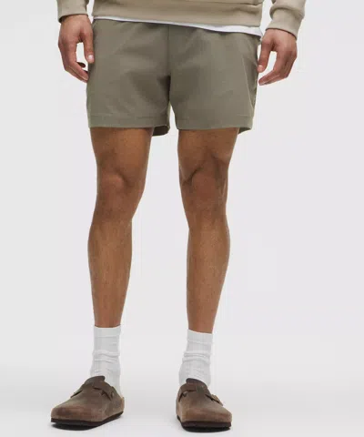 Lululemon Abc Wovenair Pull-on Short 5" In Neutral
