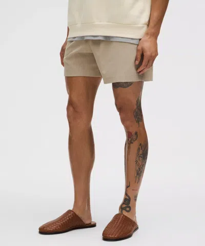 Lululemon Abc Wovenair Pull-on Short 5" In Gray
