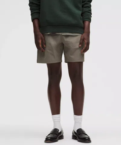 Lululemon Abc Wovenair Pull-on Short 7" In Gray