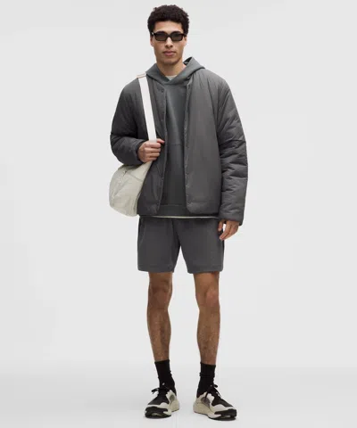 Lululemon Abc Wovenair Pull-on Short 7" In Gray