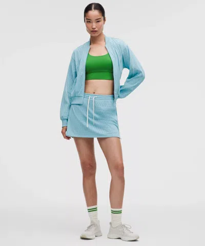 Lululemon Ace Advantage High-rise Knit Mesh Tennis Skirt