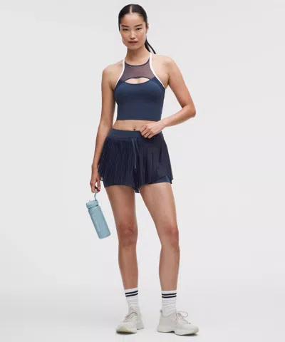 Lululemon Ace Advantage High-rise Pleated Tennis Short 2"