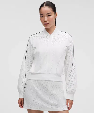 Lululemon Ace Advantage Knit Mesh Tennis Jacket