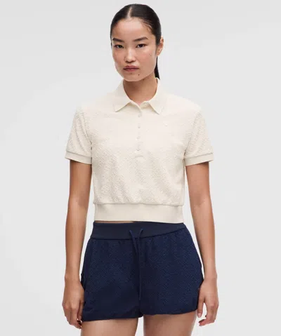 Lululemon Ace Advantage Terry Tennis Polo Shirt