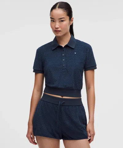 Lululemon Ace Advantage Terry Tennis Polo Shirt