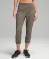 Lululemon Adapted State High-rise Cropped Joggers In Green