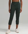 Lululemon Adapted State High-rise Cropped Joggers In Green