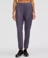 Lululemon Adapted State High-rise Fleece Joggers Full Length In Purple