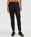 Lululemon Adapted State High-rise Fleece Joggers Full Length In Black