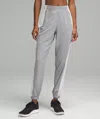 Lululemon Adapted State High-rise Joggers Colourblock In Gray