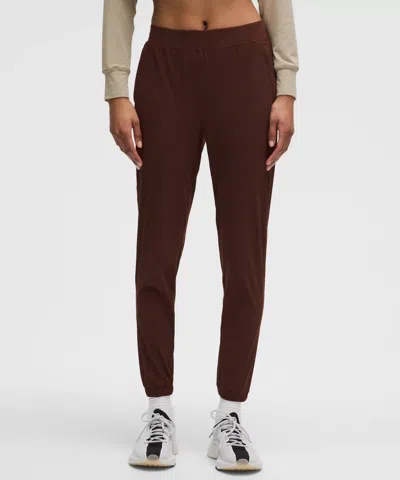 Lululemon Adapted State High-rise Joggers Full Length In Brown