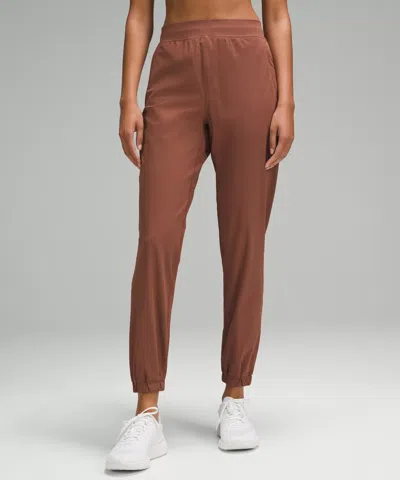 Lululemon Adapted State High-rise Joggers Full Length In Brown