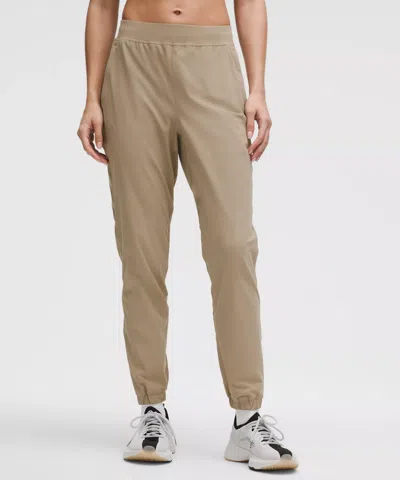 Lululemon Adapted State High-rise Joggers Tall In Brown