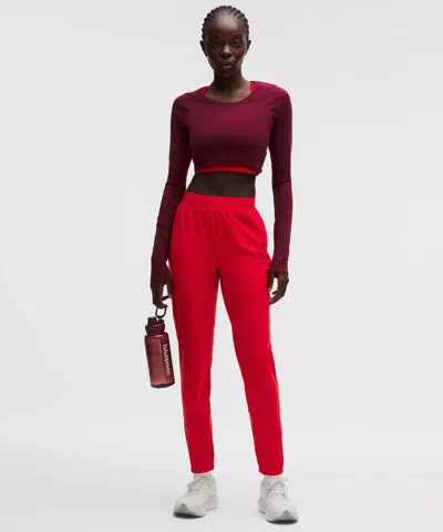 Lululemon Adapted State High-rise Jogger In Red