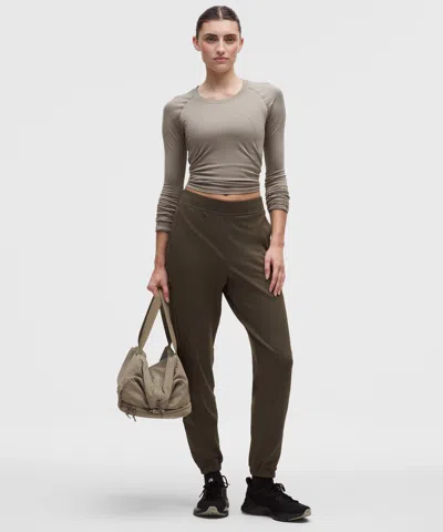 Lululemon Adapted State Thermal High-rise Jogger In Green