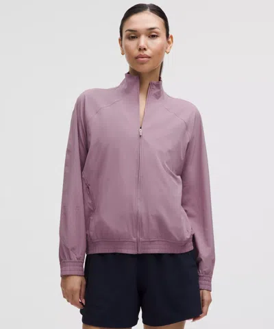 Lululemon Adapted State Track Jacket In Purple