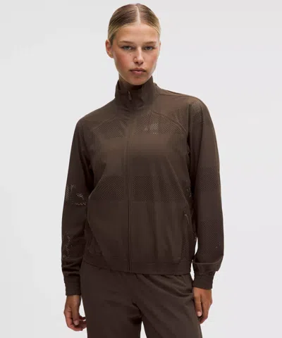 Lululemon Adapted State Track Jacket In Brown