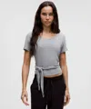 Lululemon Adjustable Ties Short-sleeve Shirt