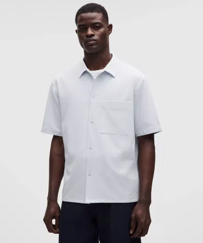 Lululemon Airing Easy Camp-collar Shirt In White