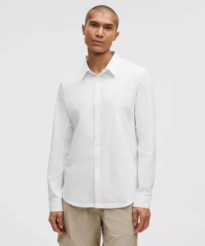 Lululemon Airing Easy Long-sleeve Shirt In White