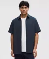 Lululemon Airing Easy Short-sleeve Shirt In Blue