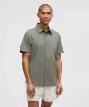 Lululemon Airing Easy Short-sleeve Shirt In Green
