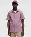 Lululemon Airing Easy Short-sleeve Shirt In Purple