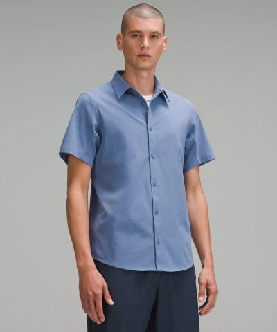 Lululemon Airing Easy Short-sleeve Shirt In Multi