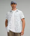 Lululemon Airing Easy Short-sleeve Shirt In White