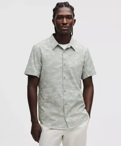 Lululemon Airing Easy Short-sleeve Shirt In Green