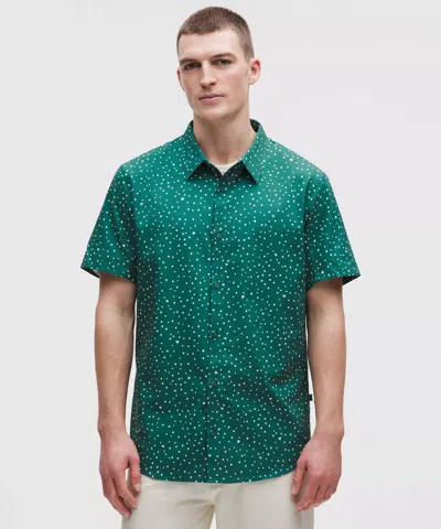 Lululemon Airing Easy Short-sleeve Shirt In Green