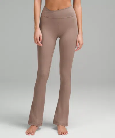 Lululemon Groove Nulu™ Flared Trousers In Brown