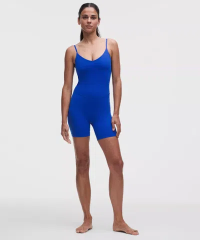 Lululemon Align™ Cami Bodysuit 6" In Blue