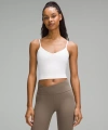 Lululemon Align™ Cropped Cami Tank Top Light Support, A/b Cup