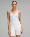 Lululemon Align™ Cropped Cami Tank Top Light Support, A/b Cup In White