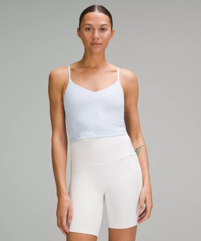 Lululemon Align™ Cropped Cami Tank Top In White