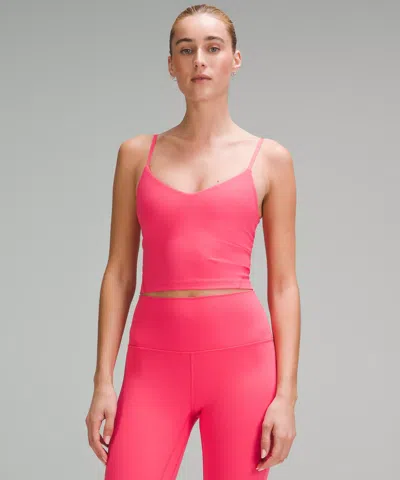 Lululemon Align™ Cropped Cami Tank Top In Red