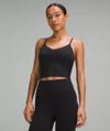 Lululemon Align™ Cropped Cami Tank Top C/d Cup In Black