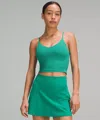 Lululemon Align™ Cropped Cami Tank Top C/d Cup In Green