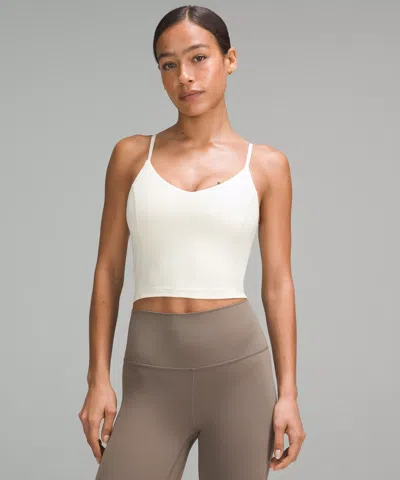 Lululemon Align™ Cropped Cami Tank Top C/d Cup In White