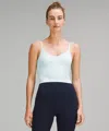 Lululemon Align™ Cropped Cami Tank Top Light Support, A/b Cup In White