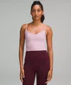 Lululemon Align™ Cropped Cami Tank Top Light Support, A/b Cup In Pink