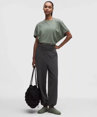 Lululemon Align™ Foldover Relaxed Jogger In Black