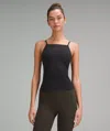 Lululemon Align™ High-neck Cami Tank Top Light Support, A/b Cup In Black