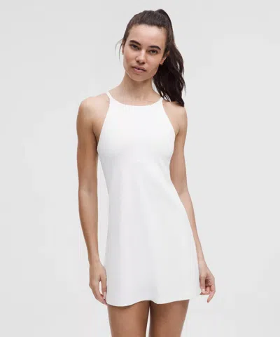 Lululemon Align™ High-neck Dress Light Support, A/b Cup In White