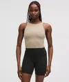 Lululemon Align™ High-neck Tank Top Light Support In Neutral
