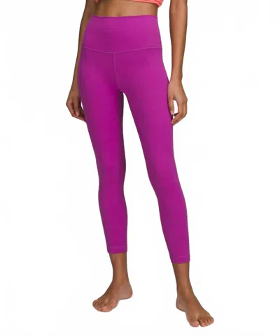 Lululemon Align High Rise 25" Pants In Plum In Pink