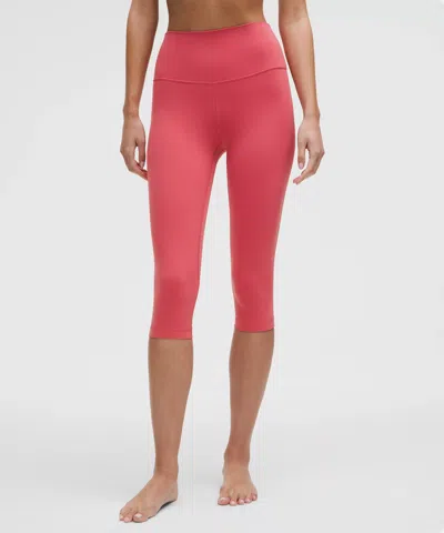 Lululemon Align™ High-rise Crop 17" In Pink